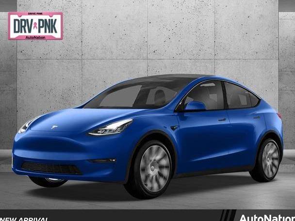 TESLA MODEL Y 2021 5YJYGDED3MF105740 image